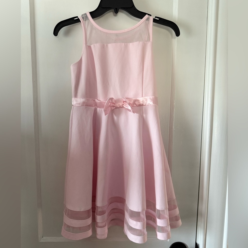 Calvin Klein Pink Sleeveless Girls Dress